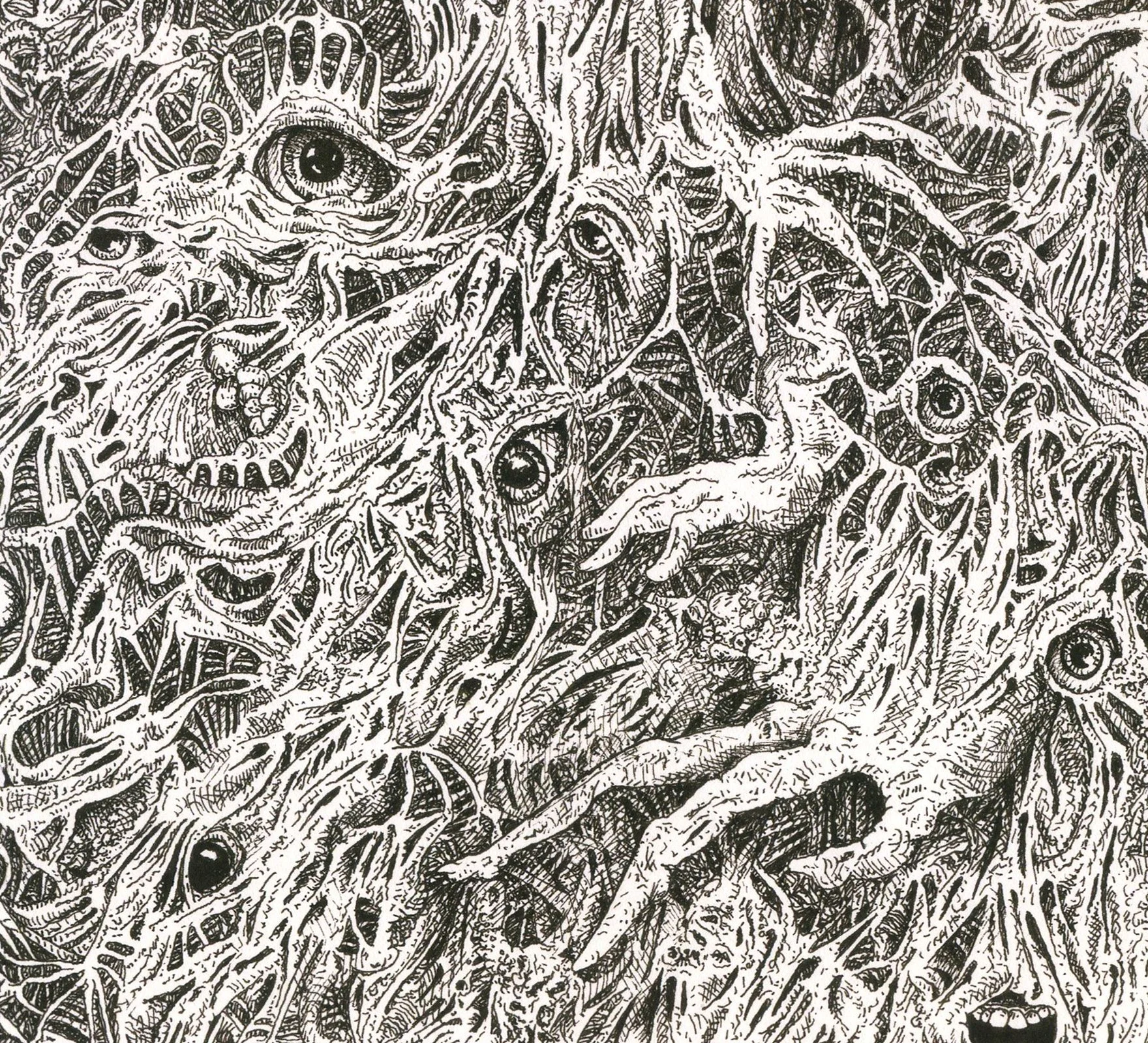 The Strain print. Edition of 10. (11x14